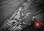 Image of United States Destroyer firing her guns Atlantic Ocean, 1944, second 30 stock footage video 65675051463