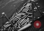 Image of United States Destroyer firing her guns Atlantic Ocean, 1944, second 33 stock footage video 65675051463