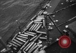 Image of United States Destroyer firing her guns Atlantic Ocean, 1944, second 37 stock footage video 65675051463