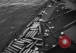 Image of United States Destroyer firing her guns Atlantic Ocean, 1944, second 39 stock footage video 65675051463