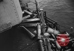 Image of United States Destroyer firing her guns Atlantic Ocean, 1944, second 41 stock footage video 65675051463