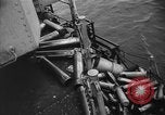 Image of United States Destroyer firing her guns Atlantic Ocean, 1944, second 42 stock footage video 65675051463