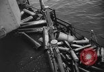 Image of United States Destroyer firing her guns Atlantic Ocean, 1944, second 43 stock footage video 65675051463