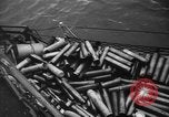 Image of United States Destroyer firing her guns Atlantic Ocean, 1944, second 51 stock footage video 65675051463
