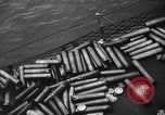 Image of United States Destroyer firing her guns Atlantic Ocean, 1944, second 56 stock footage video 65675051463