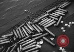 Image of United States Destroyer firing her guns Atlantic Ocean, 1944, second 58 stock footage video 65675051463