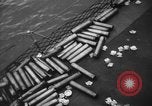 Image of United States Destroyer firing her guns Atlantic Ocean, 1944, second 59 stock footage video 65675051463