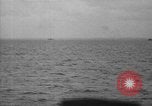 Image of United States Destroyer firing her guns Atlantic Ocean, 1944, second 62 stock footage video 65675051463