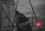 Image of United States Destroyer firing her guns Atlantic Ocean, 1944, second 14 stock footage video 65675051465