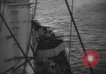 Image of United States Destroyer firing her guns Atlantic Ocean, 1944, second 21 stock footage video 65675051465