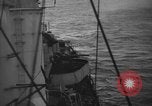 Image of United States Destroyer firing her guns Atlantic Ocean, 1944, second 23 stock footage video 65675051465