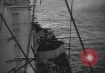Image of United States Destroyer firing her guns Atlantic Ocean, 1944, second 26 stock footage video 65675051465