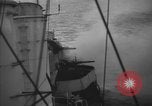 Image of United States Destroyer firing her guns Atlantic Ocean, 1944, second 28 stock footage video 65675051465