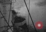 Image of United States Destroyer firing her guns Atlantic Ocean, 1944, second 29 stock footage video 65675051465