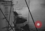 Image of United States Destroyer firing her guns Atlantic Ocean, 1944, second 30 stock footage video 65675051465
