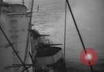 Image of United States Destroyer firing her guns Atlantic Ocean, 1944, second 33 stock footage video 65675051465