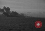 Image of United States Destroyer firing her guns Atlantic Ocean, 1944, second 37 stock footage video 65675051465