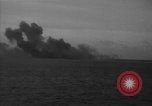 Image of United States Destroyer firing her guns Atlantic Ocean, 1944, second 38 stock footage video 65675051465