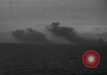 Image of United States Destroyer firing her guns Atlantic Ocean, 1944, second 45 stock footage video 65675051465