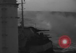 Image of United States Destroyer firing her guns Atlantic Ocean, 1944, second 59 stock footage video 65675051465