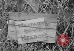 Image of military government headquarters Okinawa Ryukyu Islands, 1945, second 42 stock footage video 65675051484