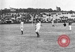 Image of France versus Romania soccer game in 1919 Paris France, 1919, second 7 stock footage video 65675051496