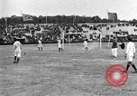 Image of France versus Romania soccer game in 1919 Paris France, 1919, second 10 stock footage video 65675051496