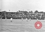 Image of France versus Romania soccer game in 1919 Paris France, 1919, second 13 stock footage video 65675051496