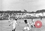 Image of France versus Romania soccer game in 1919 Paris France, 1919, second 28 stock footage video 65675051496