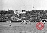 Image of France versus Romania soccer game in 1919 Paris France, 1919, second 34 stock footage video 65675051496