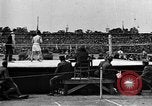 Image of boxing match Paris France, 1919, second 10 stock footage video 65675051497