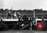 Image of boxing match Paris France, 1919, second 23 stock footage video 65675051497