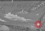 Image of 25th Infantry Division leaving Korea tor Hawaii Inchon Incheon South Korea, 1954, second 36 stock footage video 65675051540