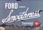 Image of Advertisement for smooth ride of 1939 Ford automobiles United States USA, 1939, second 3 stock footage video 65675051551