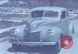 Image of Advertisement for smooth ride of 1939 Ford automobiles United States USA, 1939, second 19 stock footage video 65675051551