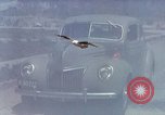 Image of Advertisement for smooth ride of 1939 Ford automobiles United States USA, 1939, second 20 stock footage video 65675051551
