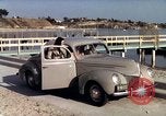 Image of Advertisement for smooth ride of 1939 Ford automobiles United States USA, 1939, second 41 stock footage video 65675051551