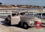 Image of Advertisement for smooth ride of 1939 Ford automobiles United States USA, 1939, second 42 stock footage video 65675051551
