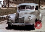 Image of Advertisement for smooth ride of 1939 Ford automobiles United States USA, 1939, second 48 stock footage video 65675051551