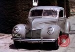 Image of Advertisement for smooth ride of 1939 Ford automobiles United States USA, 1939, second 54 stock footage video 65675051551