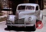 Image of Advertisement for smooth ride of 1939 Ford automobiles United States USA, 1939, second 55 stock footage video 65675051551