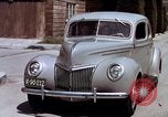 Image of Advertisement for smooth ride of 1939 Ford automobiles United States USA, 1939, second 58 stock footage video 65675051551