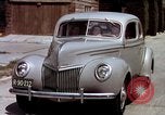 Image of Advertisement for smooth ride of 1939 Ford automobiles United States USA, 1939, second 59 stock footage video 65675051551