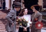 Image of Parents give daughter keys to a new Ford convertible United States USA, 1939, second 14 stock footage video 65675051553