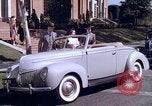 Image of Parents give daughter keys to a new Ford convertible United States USA, 1939, second 27 stock footage video 65675051553