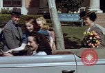Image of Parents give daughter keys to a new Ford convertible United States USA, 1939, second 44 stock footage video 65675051553