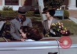 Image of Parents give daughter keys to a new Ford convertible United States USA, 1939, second 48 stock footage video 65675051553