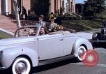 Image of Parents give daughter keys to a new Ford convertible United States USA, 1939, second 57 stock footage video 65675051553