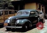 Image of Ford V8 automobile commercial advertisment 1939 United States USA, 1939, second 17 stock footage video 65675051554