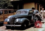Image of Ford V8 automobile commercial advertisment 1939 United States USA, 1939, second 18 stock footage video 65675051554